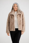 Brave+True Steinway Jacket - Taupe Fleck
