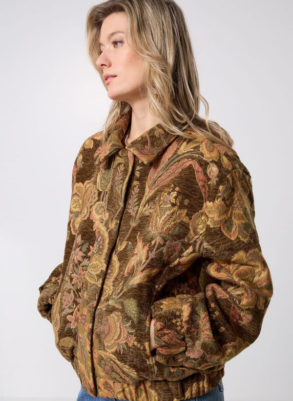 La Petite Etoile Bomber Jacket - Jacquard