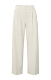 YAYA Wide Leg Trousers - Soft Grey