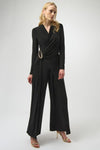 Joseph ribkoff V-Neck Jumpsuit - Black