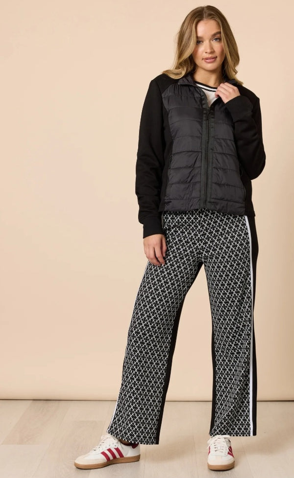 Threadz Spliced Pant - Black Ivory