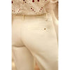 La Petite Etoile Straight-leg Jean - White