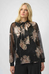 Joseph Ribkoff Top - Black/Multi
