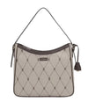 PRINGLE Argyle AOP Hobo Bag - Stone