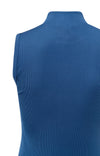 YAYA Sleeveless High Neck Top - Bright Cobalt Blue