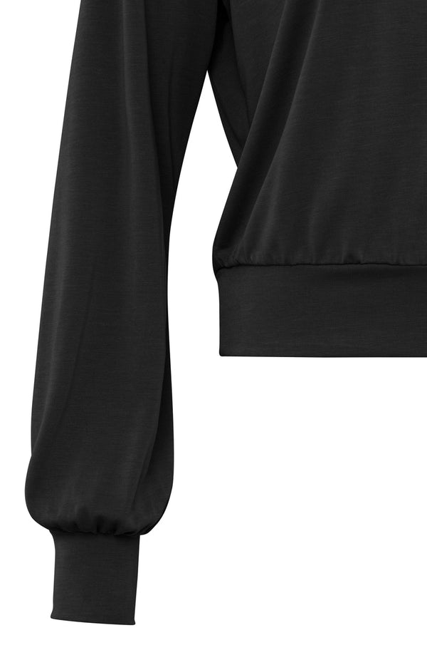 YAYA Double Layer Jersey Blouse