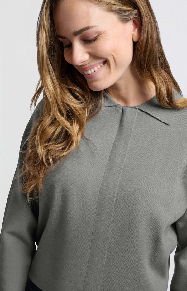 YAYA Cardigan - Light Metal Grey