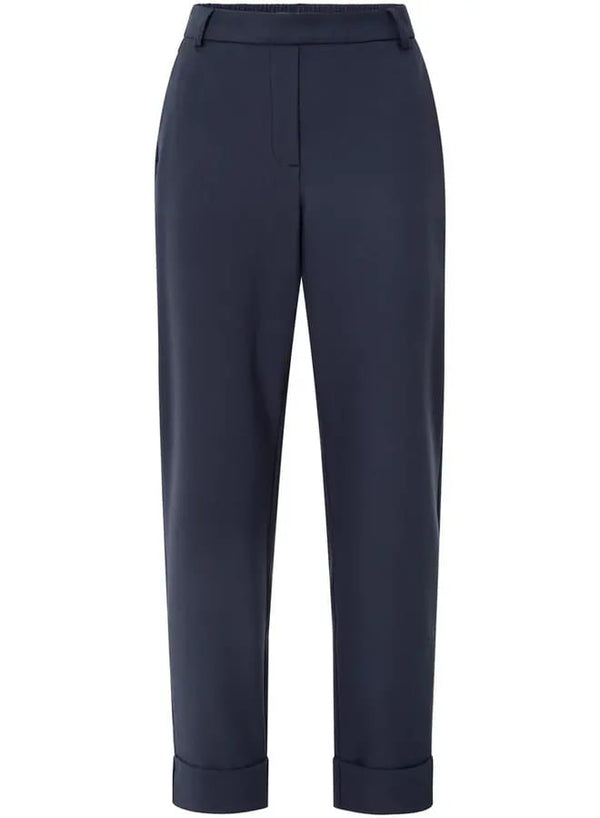 YAYA Pantalon With Elastic Waist - Inkwell Blue