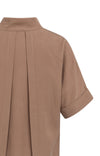 YAYA Dress with Short Sleeves and Polo collar