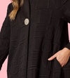 Threadz Script Jacket - Black