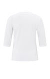 YAYAV-neck Top - Pure White