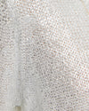 ANDAM Laminated V-neck sweater - Silver