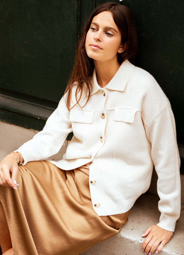SUNNY STUDIO Knit- Ecru