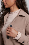 YAYA Woven jacket- Sinopia Fresco Brown