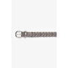 Le temps Braided Gunmetal Kebir Belt-Gunmetal
