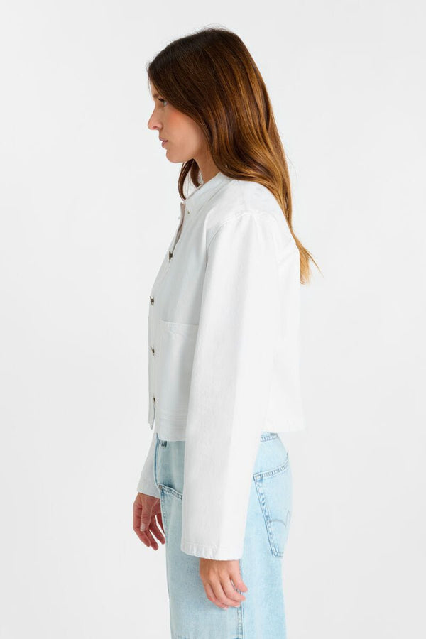 Le Temps Des Cerises Jacket - White