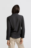 YAYA Textured Blouse - Phantom