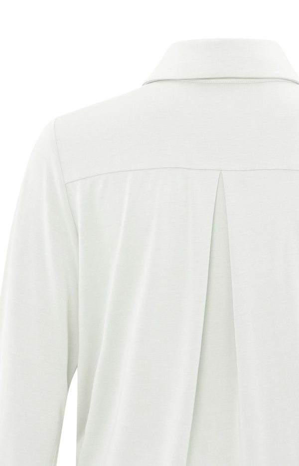 YAYA Double Layer Jersey Blouse