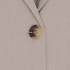 MARTA DU CHATEAU Mdcmajken Blazer - Dark Beige
