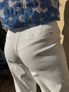 La Petite Etoile Straight-leg Jean - White