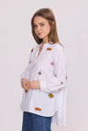 SUNNY STUDIO Embroidered blouse - ChemisePatch