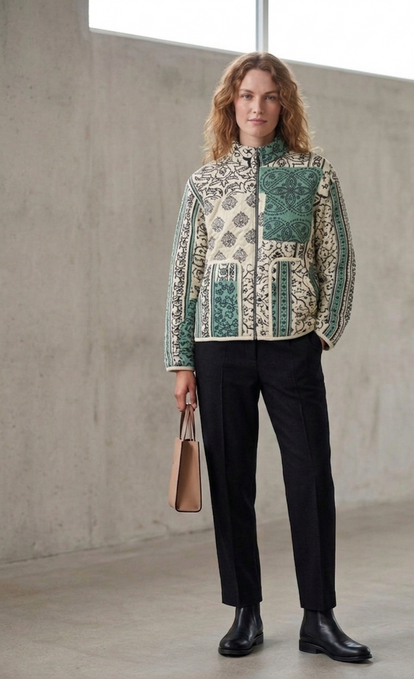 ALDO MARTINS Coat- multicolour print