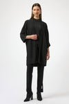Joseph Ribkoff Rhinestones Knit Cover-Up - Black